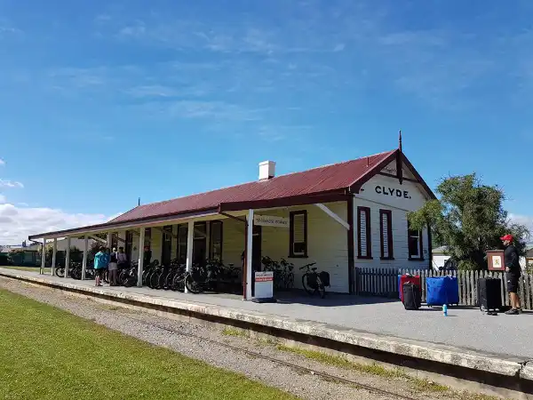 The SheBikesHeBikes Clyde depot in the historic Clyde railway station